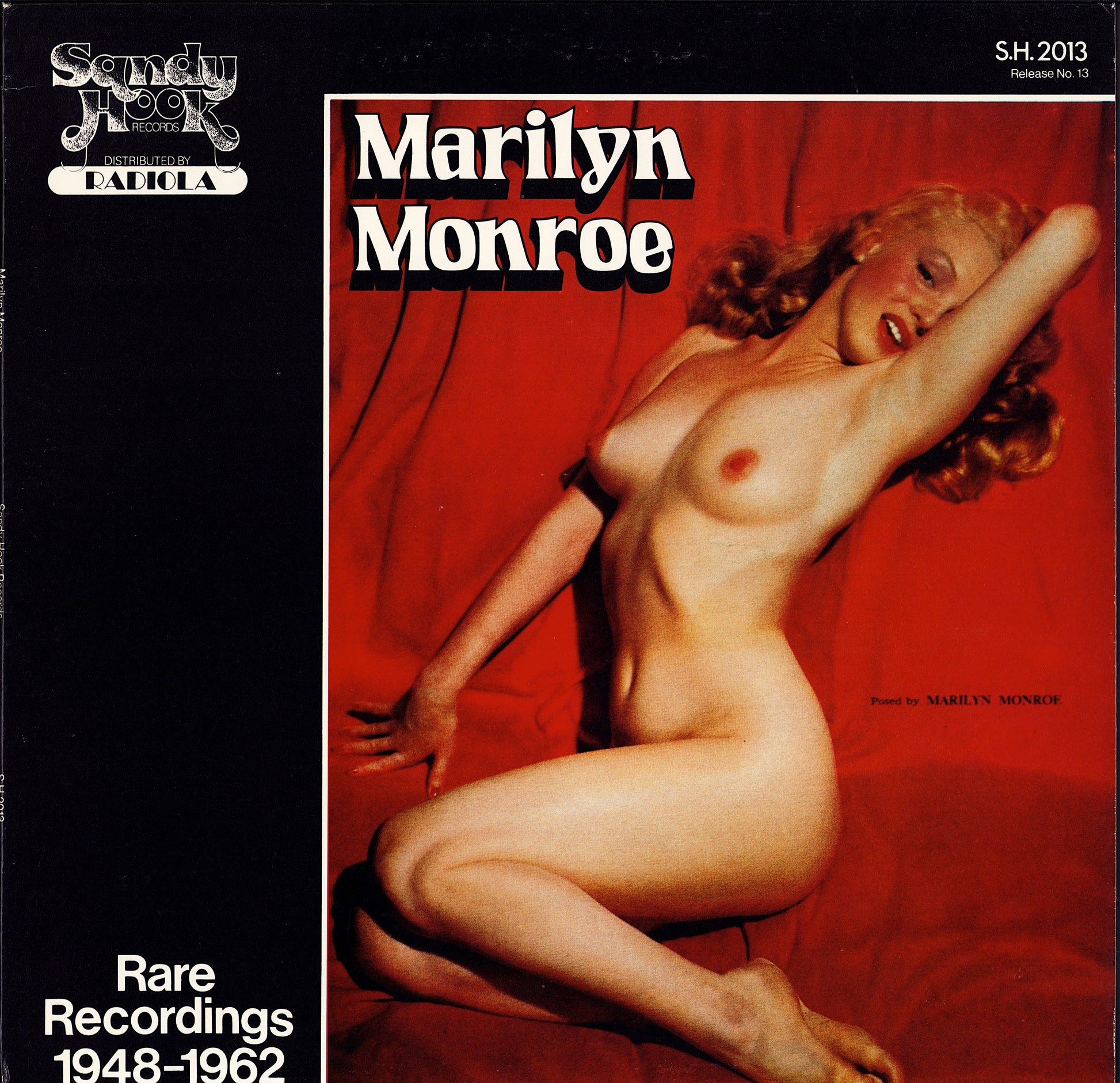 Marilyn Monroe - Rare Recordings 1948-1962 Vinyl LP US