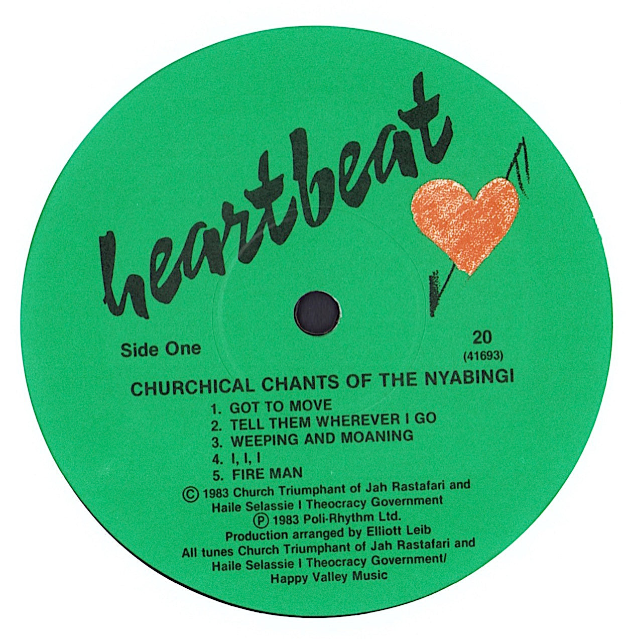 Churchical Chants Of The Nyabingi Vinyl LP