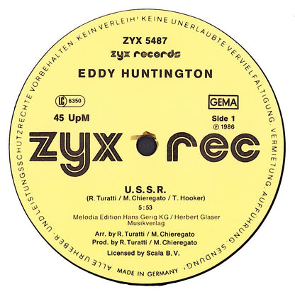 Eddy Huntington ‎- U.S.S.R. Vinyl 12"