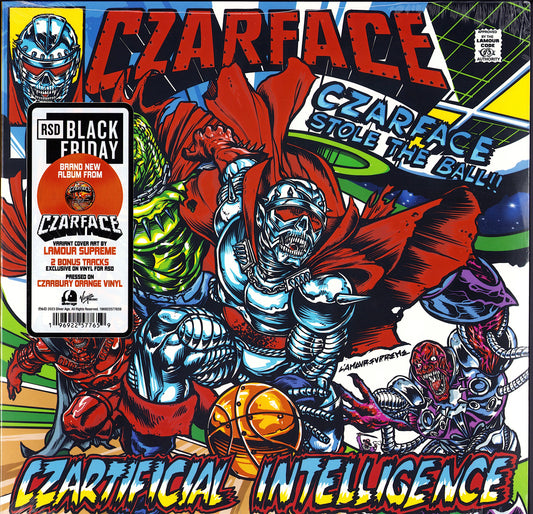 Czarface ‎- Czartificial Intelligence Stole The Ball Edition Orange Vinyl LP RSD Edition