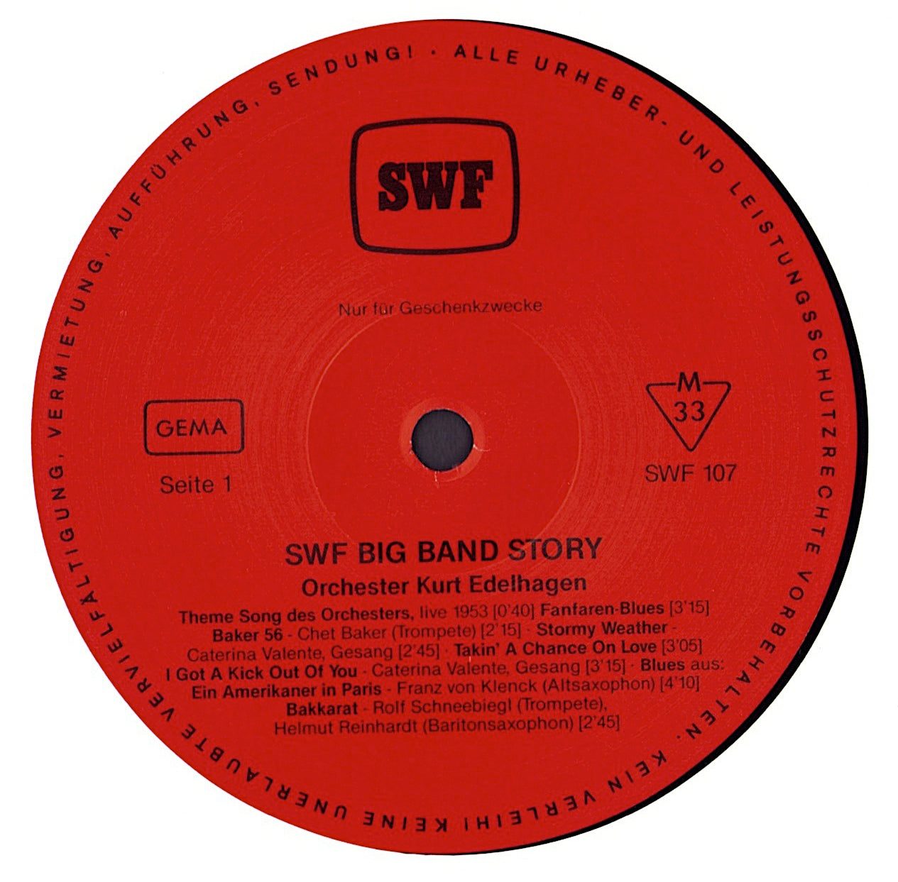 Die SWF Big Band Story Vinyl 2LP