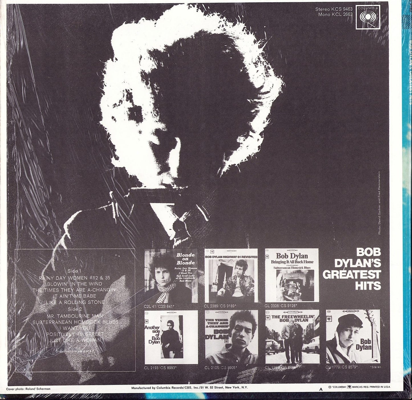 Bob Dylan - Bob Dylan's Greatest Hits Vinyl LP US