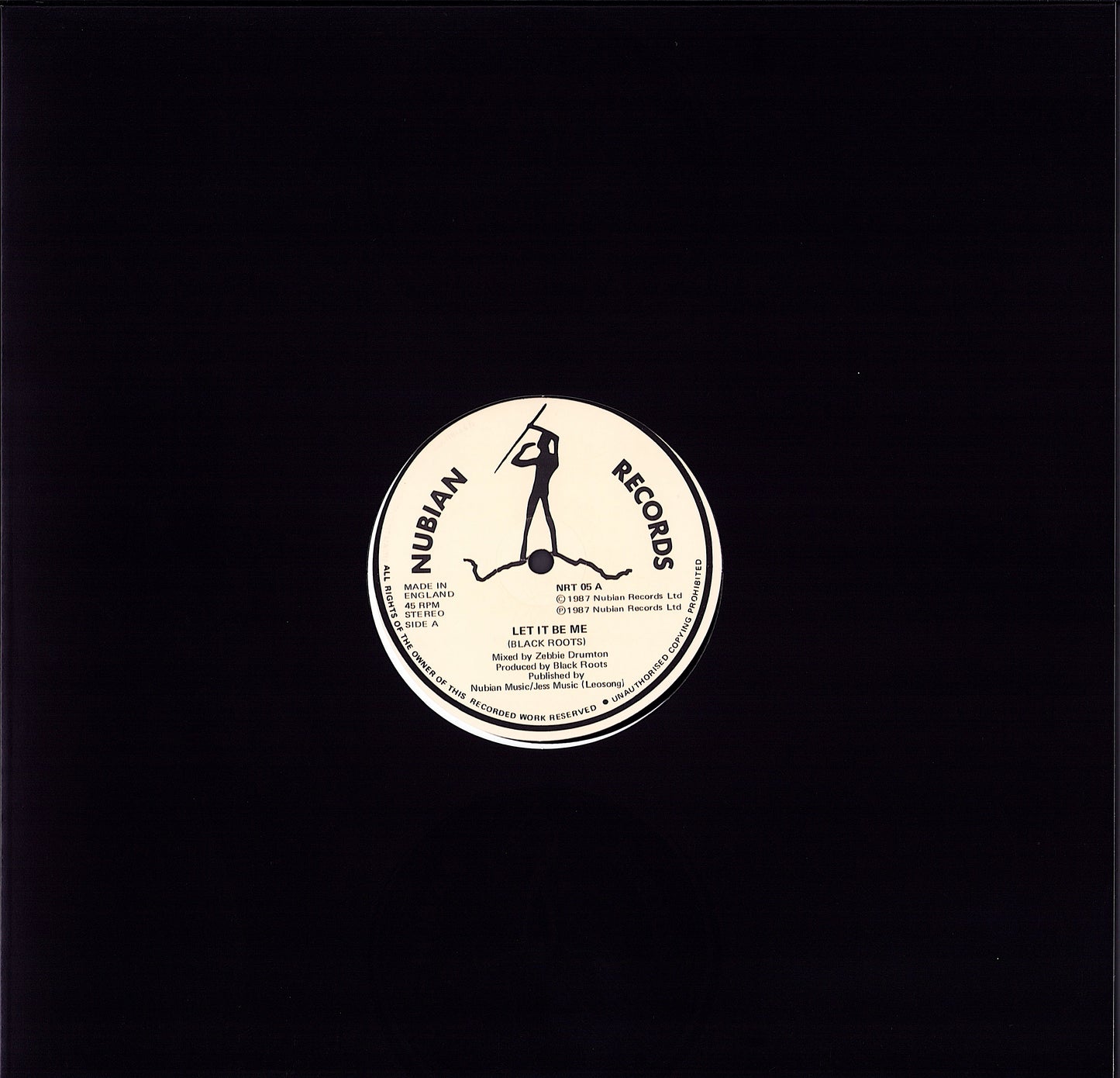 Black Roots ‎– Let It Be Me / Move On (Vinyl 12")