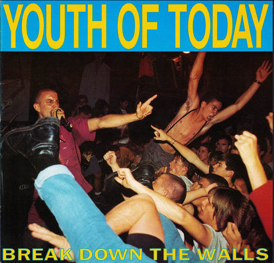 Youth Of Today ‎- Break Down The Walls Yellow Vinyl LP