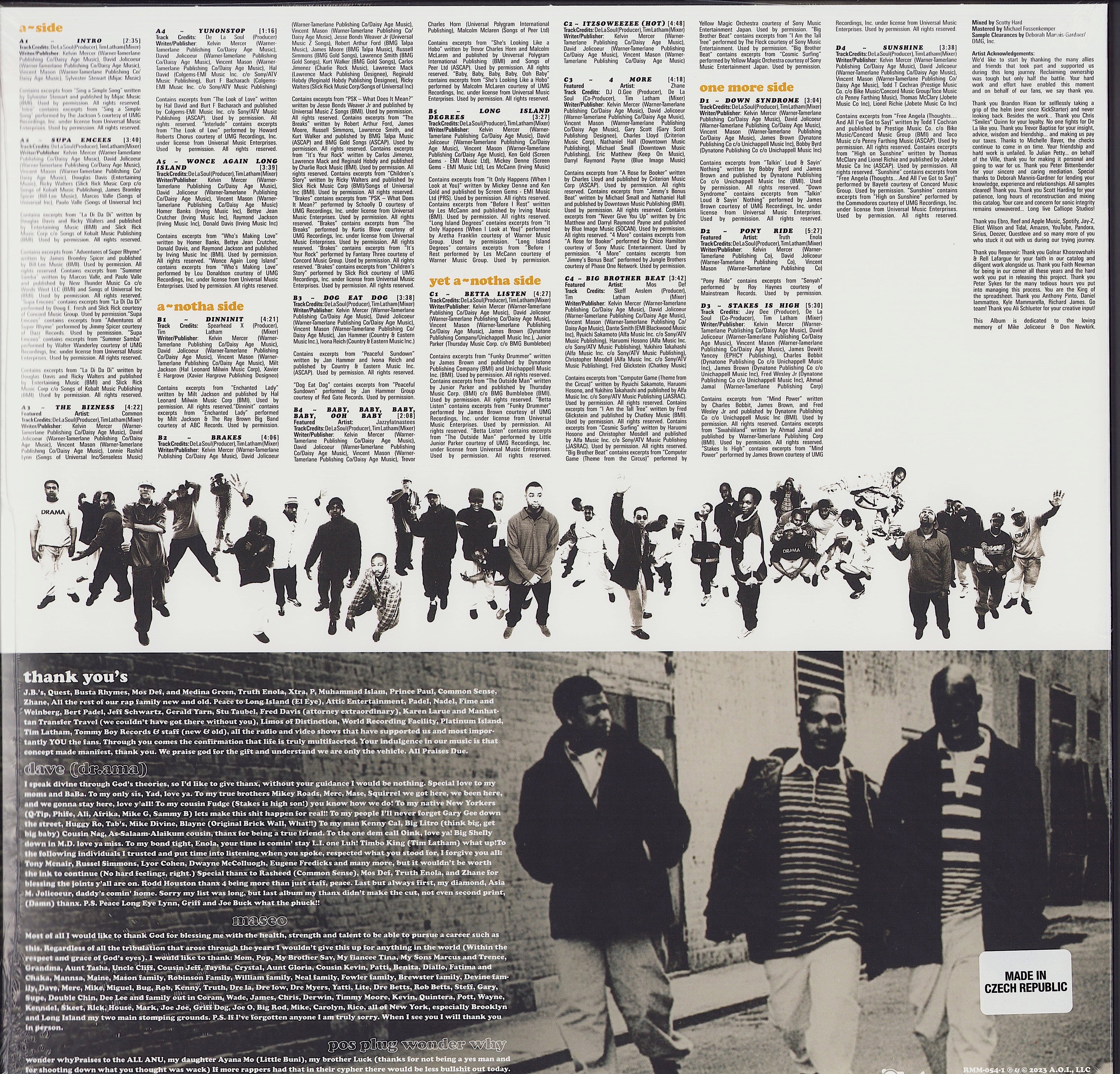 De La Soul ‎- Stakes is High (Vinyl 2LP) – Devinylhunter-Records