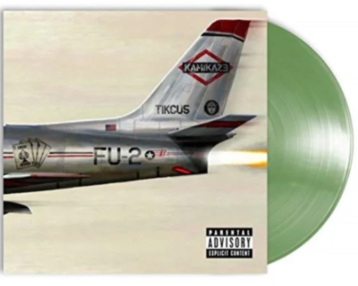 Eminem - Kamikaze Olive Green Vinyl LP