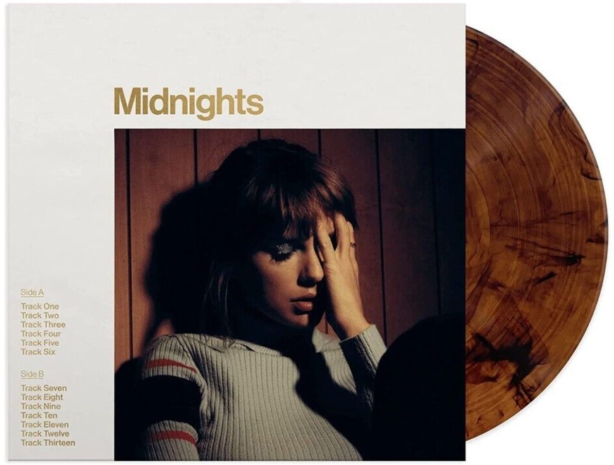 Taylor Swift ‎- Midnights Mahogany Vinyl LP Special Edition