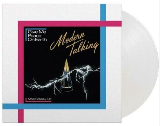 Modern Talking ‎– Give Me Peace On Earth Crystal Clear Vinyl 12"