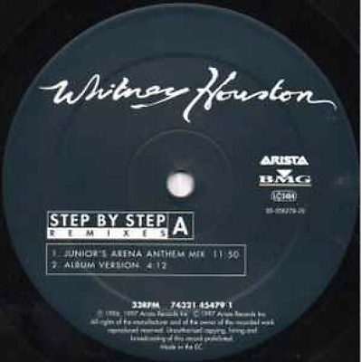 Whitney Houston - Step By Step - Remixes Vinyl 2x12"
