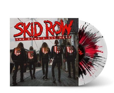 Skid Row - The Gang's All Here Black/Red/White Splattered Vinyl LP Limited Edition