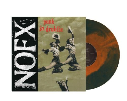 NOFX ‎- Punk In Drublic Orange Blue Galaxy Coloured Vinyl LP